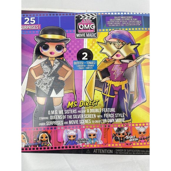 LOL Surprise OMG Movie Magic  Ms. Direct  Fashion Doll  25+ Surprises! 2 Outfits - Picture 4 of 6